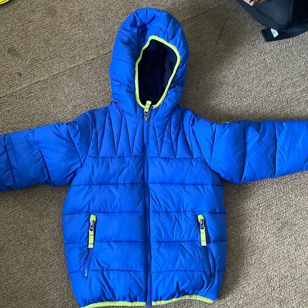 Boys double layer winter coat